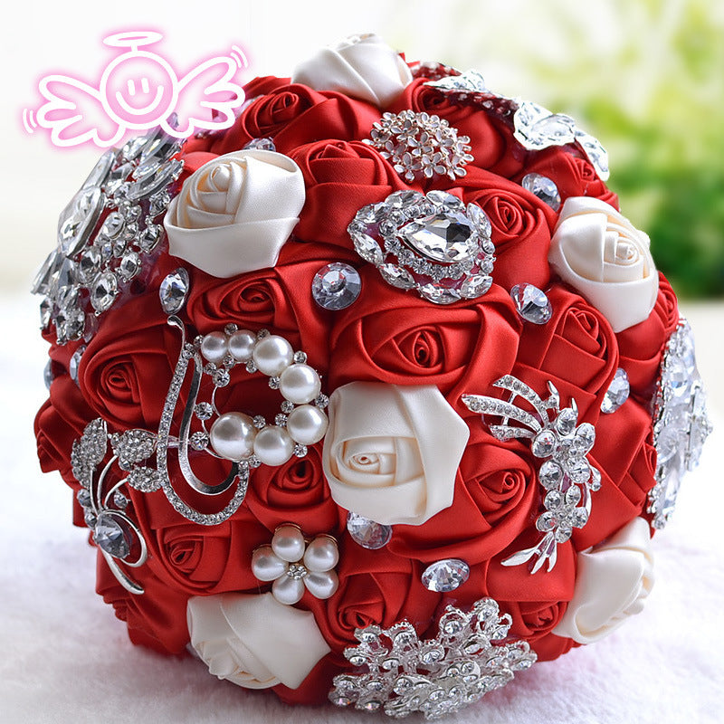 Water drop bridal bouquet