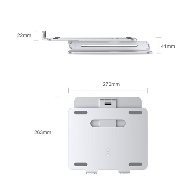 Laptop Stand Height Adjustable Aluminium