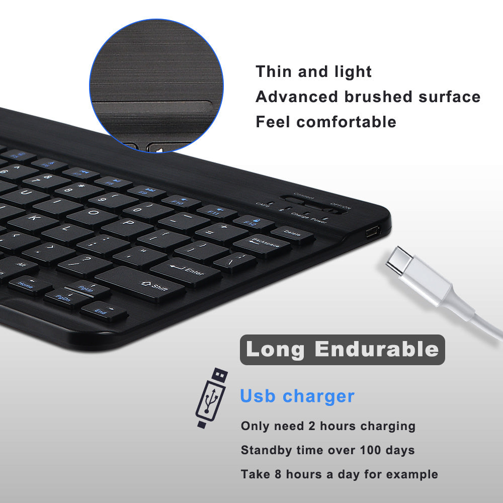 Bluetooth keyboard holster