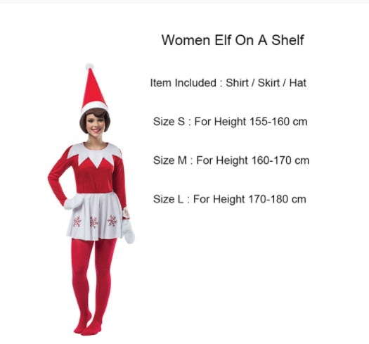 Halloween Elf Costumes On The Christmas Shelf